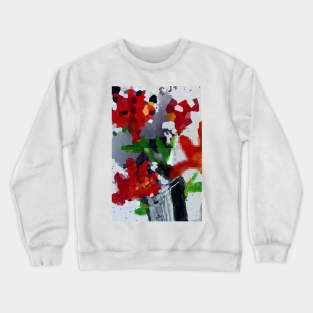 coquelicot et grisaille Crewneck Sweatshirt